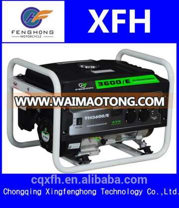 Good Quality home use silent key start 3KW gasoline generator